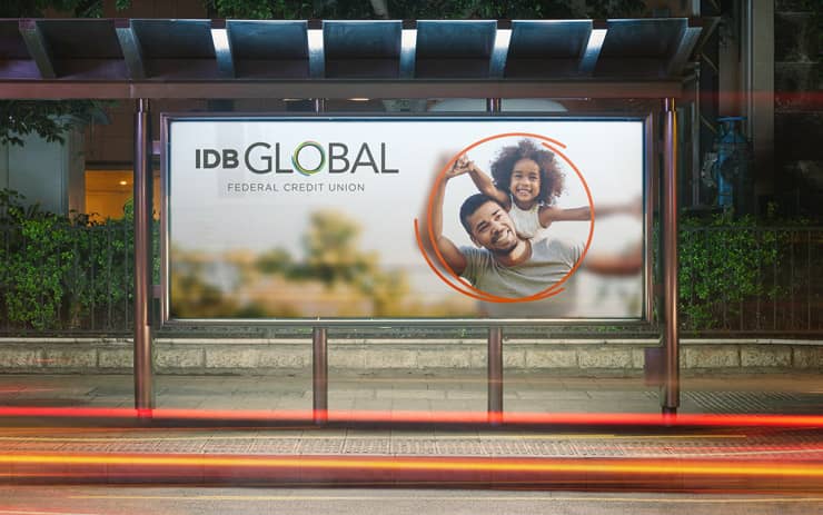 IDB promotional ad